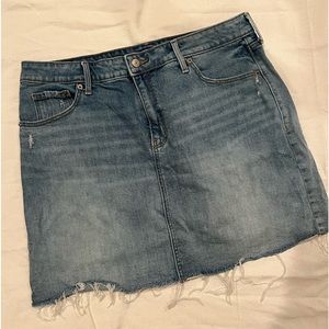 Old Navy High-Waisted Jean Skirt